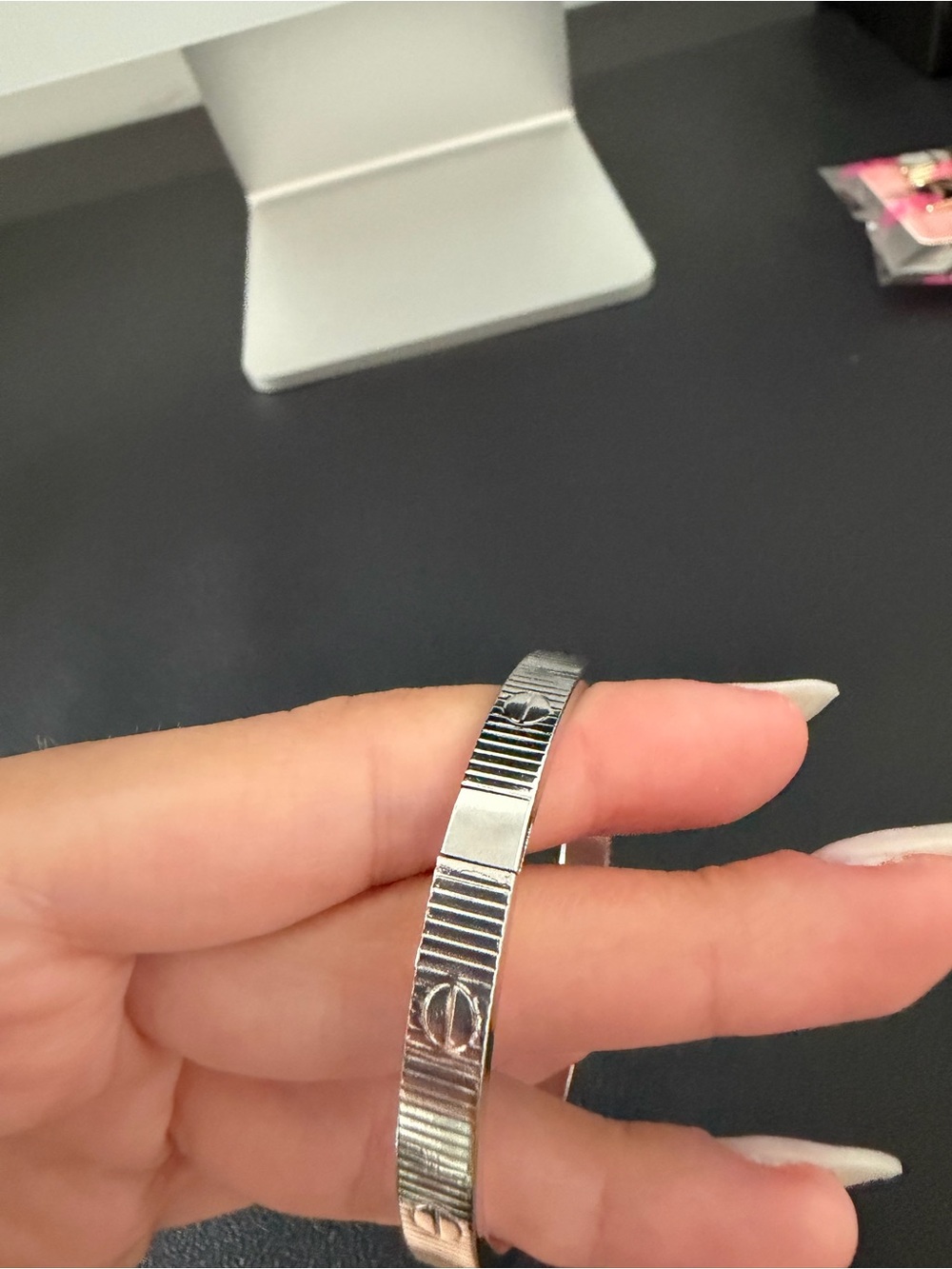 Cartier Silver Bangle - Picture 11 of 15
